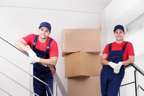 Professional Ruislip removal specialists planning a relocation