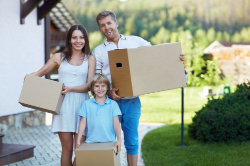 Truck for house moves near Ruislip with access planning support