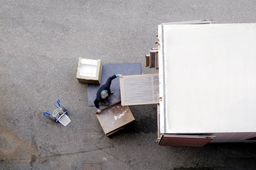 Support team closing a complaints review for a removal service