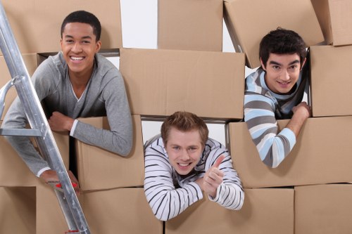 Secure storage service for moving and renovations in Ruislip