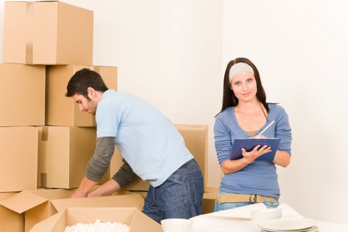Man and van helping with moving day access challenges in Ruislip