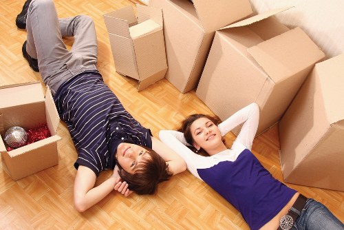 Careful unpacking and room organisation in a Ruislip property